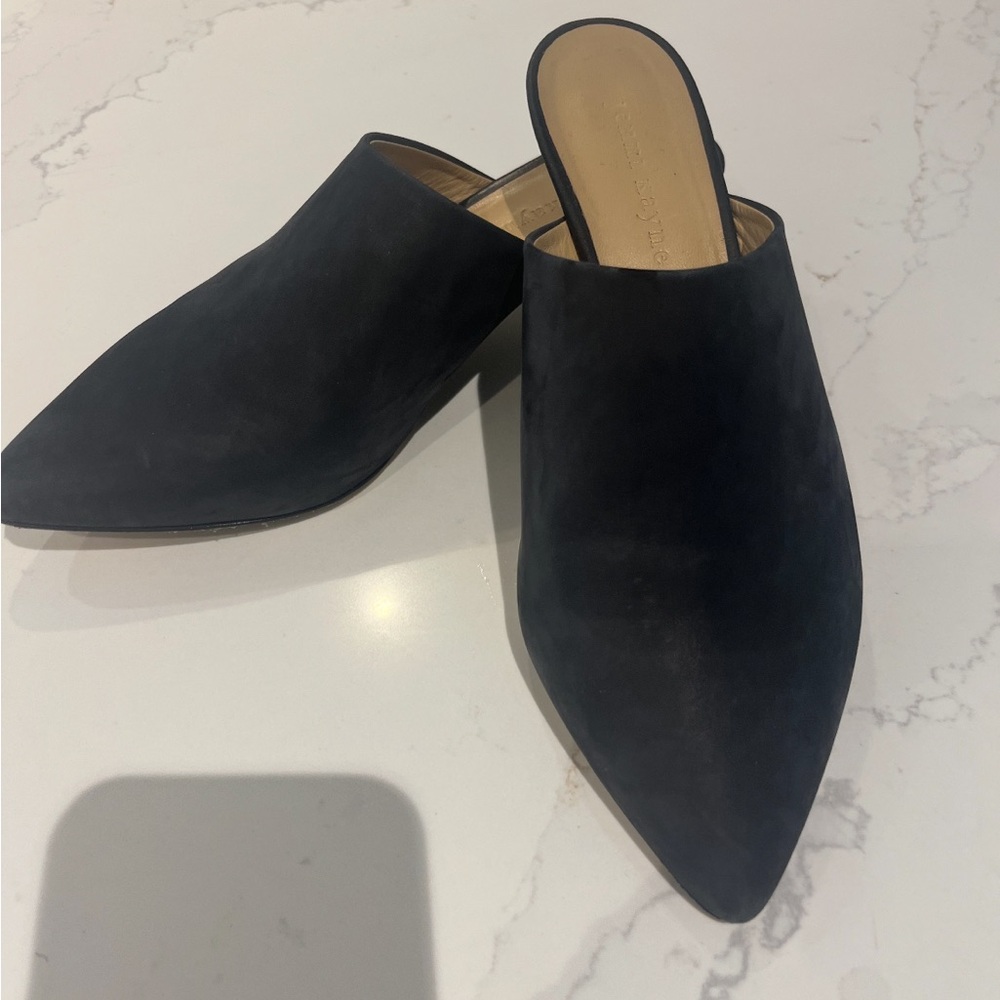 Women's Black Mules